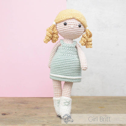 Hardicraft - DIY Crochet Kit - Girl Britt