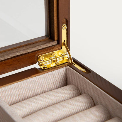 Jewellery box | LIORE | with pine wood 24x16.5x6 cm