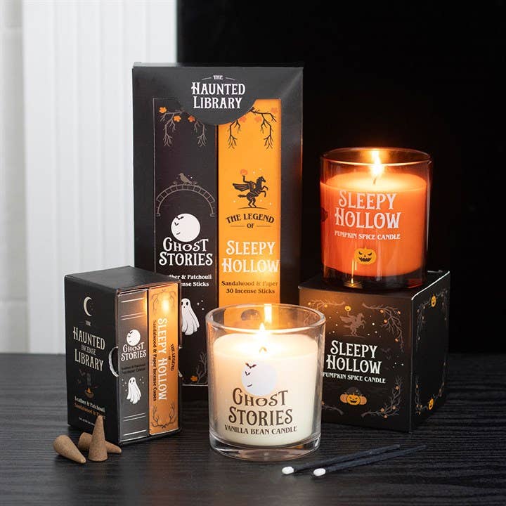 Something Different - Set of 2 Haunted Library Halloween Incense Stick Packs