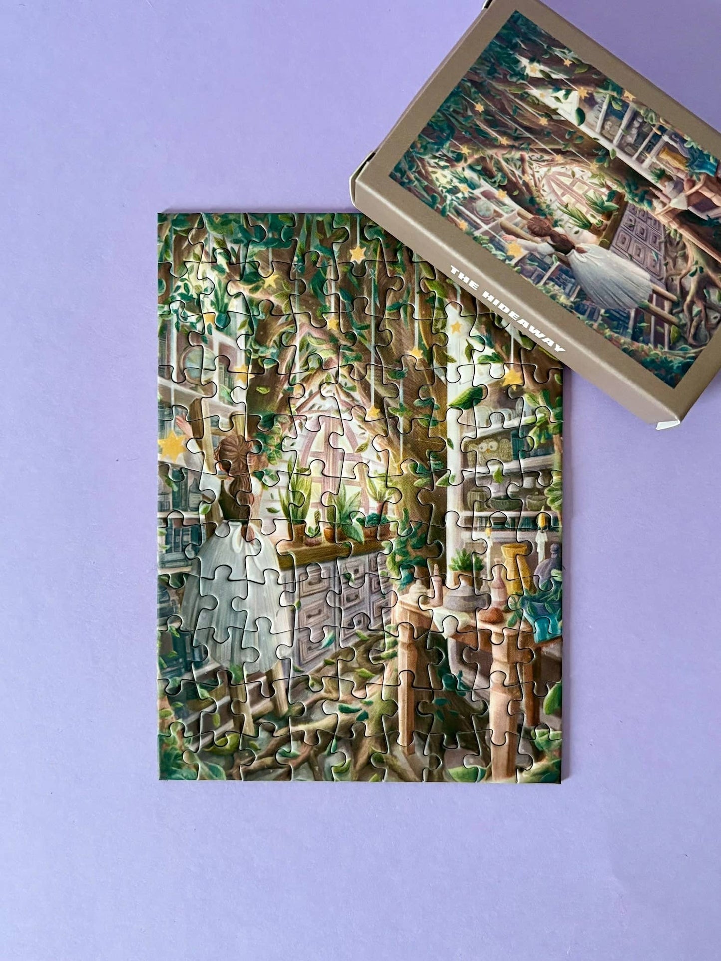 Piecely Puzzles - Mini-Puzzle The Hideaway, 99 pieces