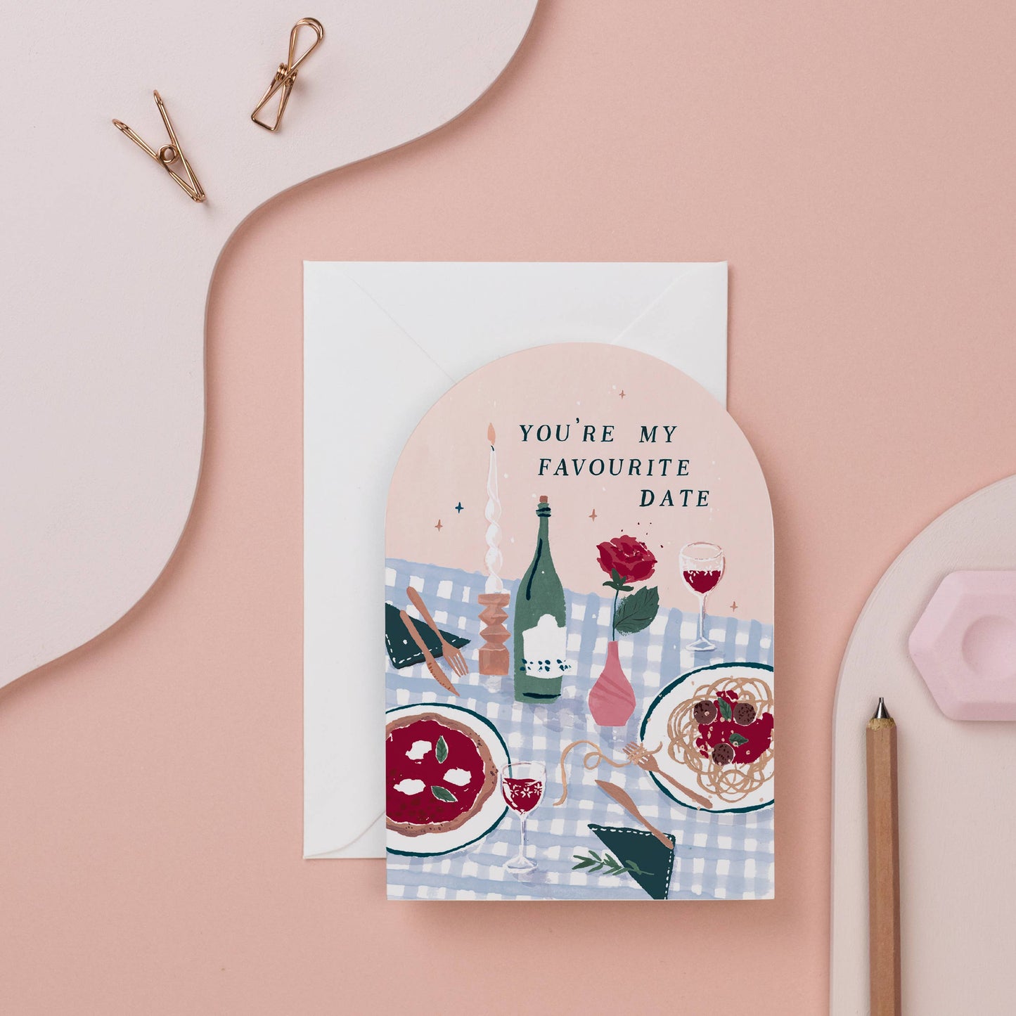 Sister Paper Co. - Favourite Date Card | Love Card | Anniversary Cards