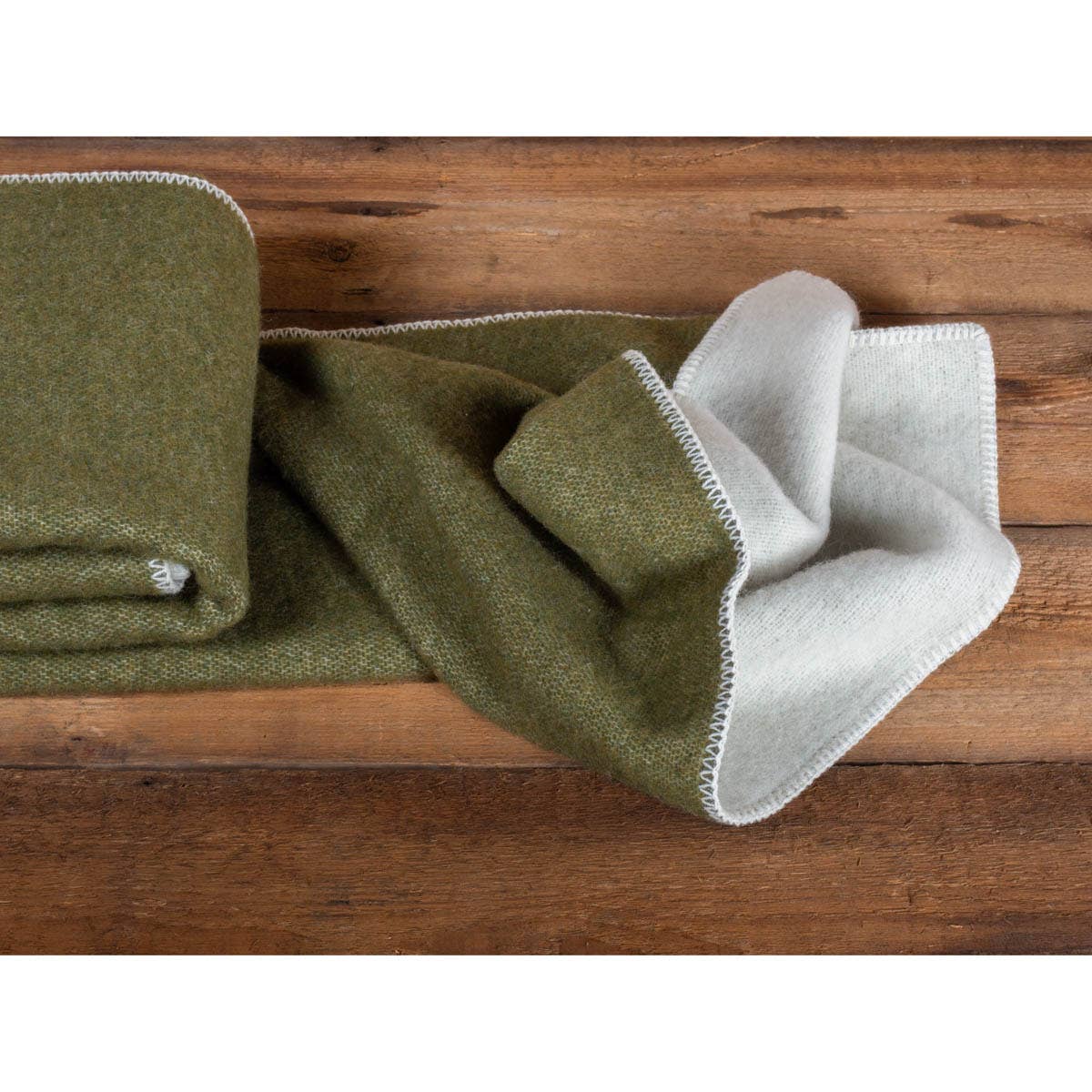 MoST - Wool bed Blanket HUNTER - double