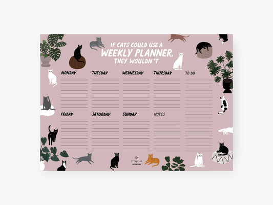 typealive - Weekly Planner/Petisfaction “CATS”