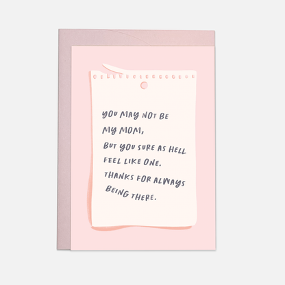 Kaart Blanche - May not be mom greeting card
