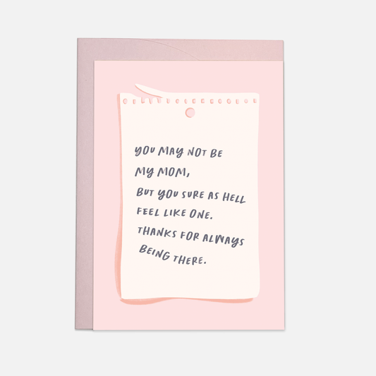 Kaart Blanche - May not be mom greeting card