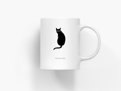 typealive - Ceramic mug / Discuss Cats