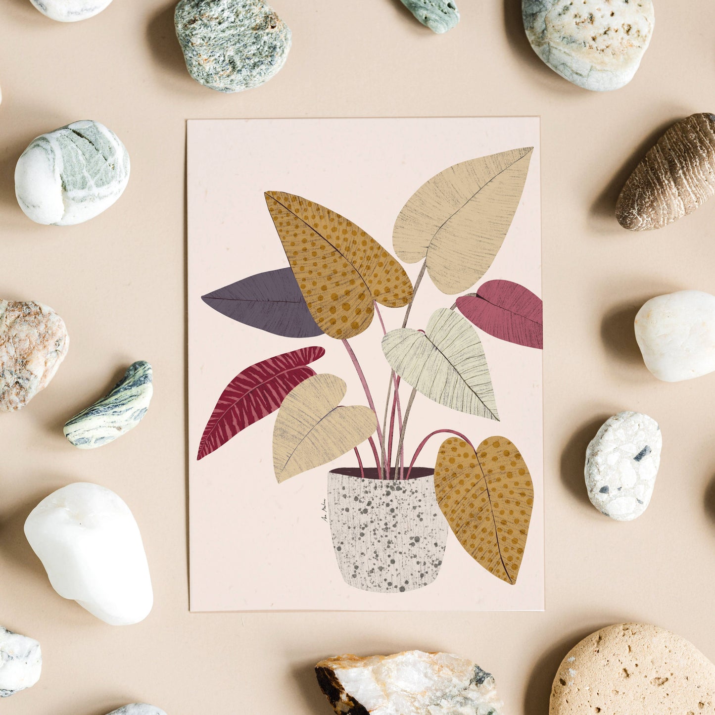 El buen limón - "Colorful plant II" Art print