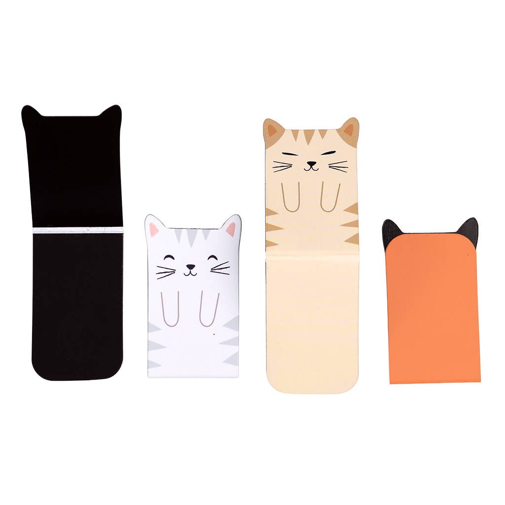 Rex Europe - Magnetic cat bookmarks (set of 4)