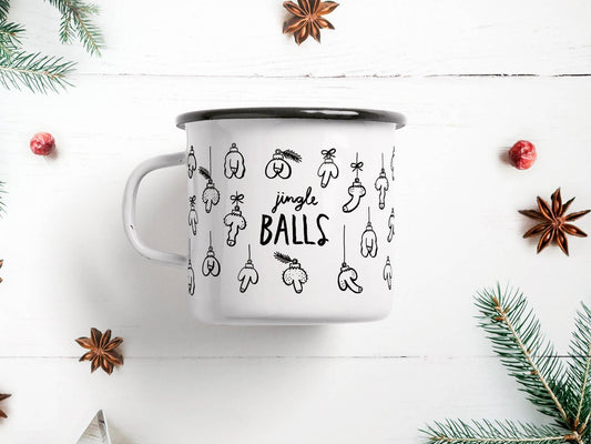 typealive - Enamel mug/Jingle Balls