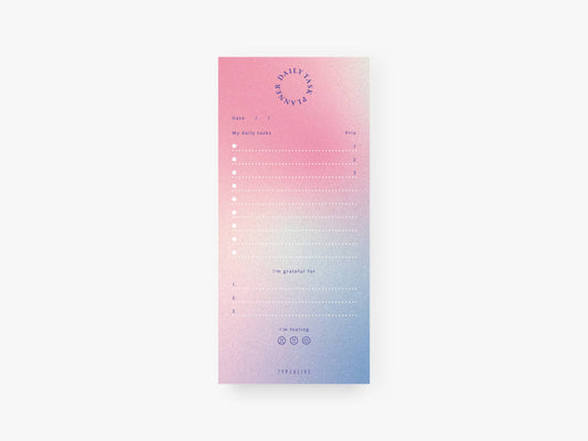 typealive - “slim” notepad/Daily Tasks