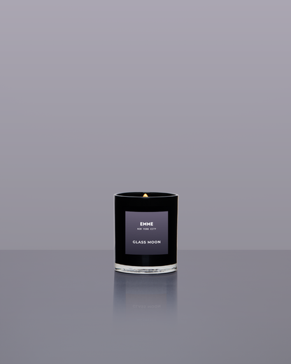 EMME nyc - Glass Moon – Candle Jar, 10 oz