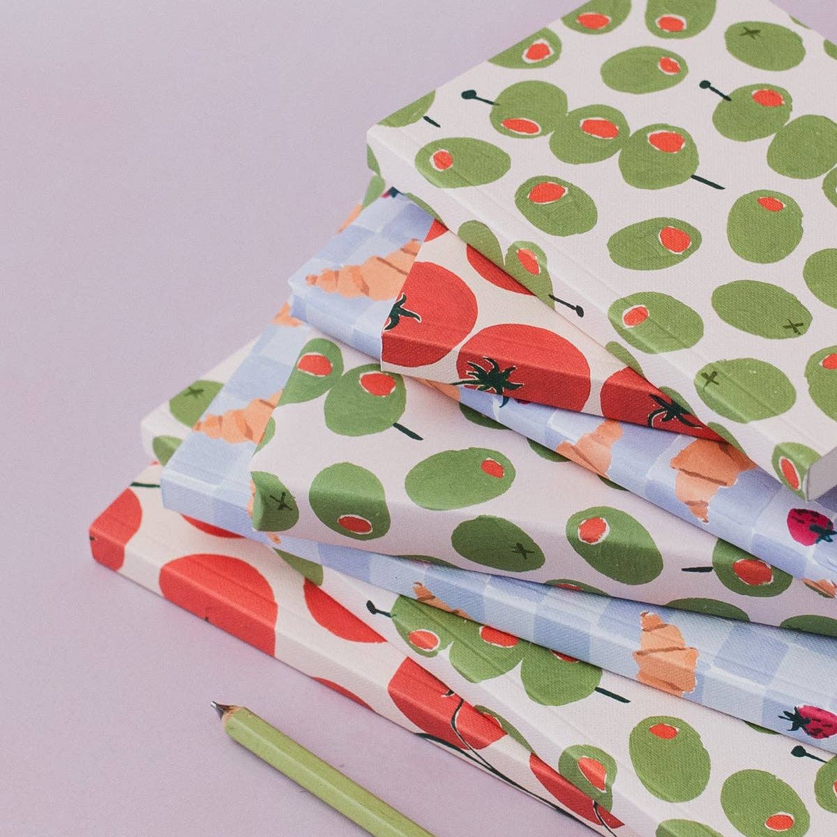Sister Paper Co. - Tomato Pocket Notebook | Plain Page Mini Journal | Notebooks