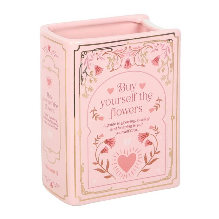 Something Different - Pink Book Shaped Vase