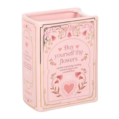 Something Different - Pink Book Shaped Vase