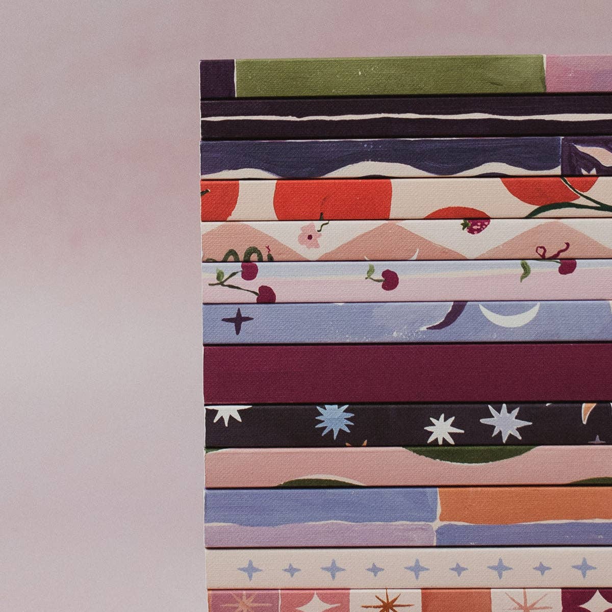 Sister Paper Co. - Cherries Notebook | Plain Page Journal | Blank Notebooks