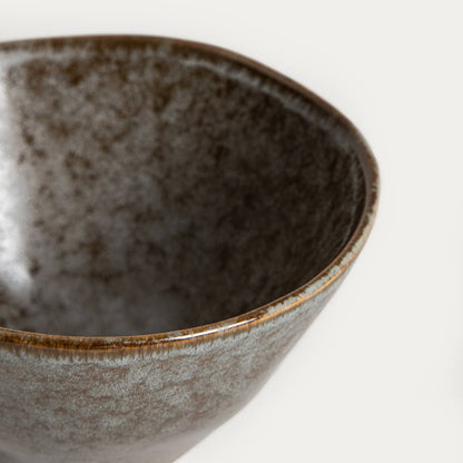 Mug | DAREL | short, grey | 0.25 l
