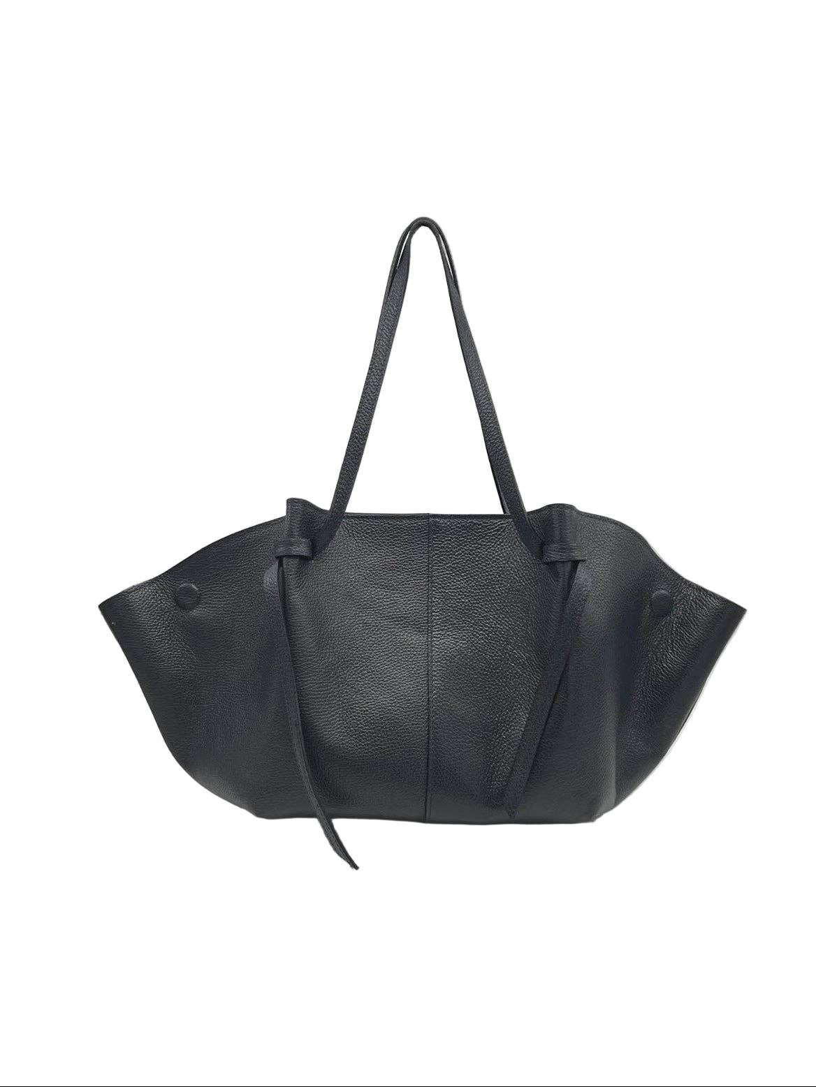 Suie Valentini srl - Genuine Leather Shopping Bag, Made in Italy, art. 112615New