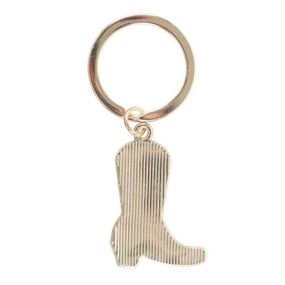 Something Different - Pink Cowboy Boot Keyring