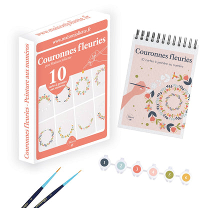 Maison Joliette - Paint by Numbers - Flower Crowns