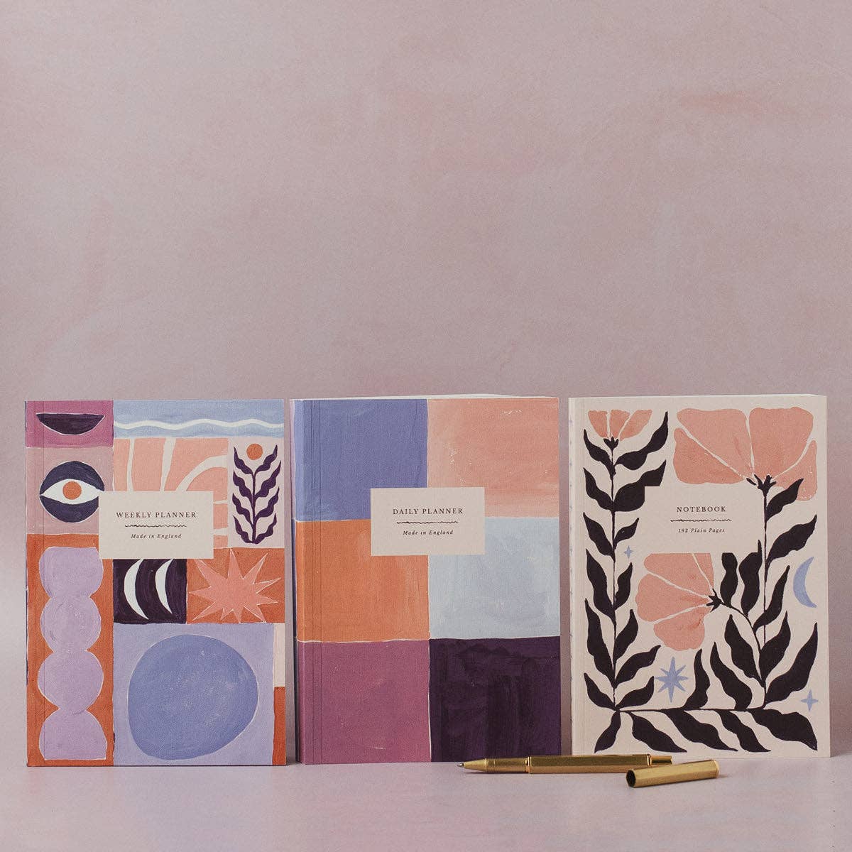 Sister Paper Co.- Botanical Notebook | Plain Page Journal | Blank Notebooks