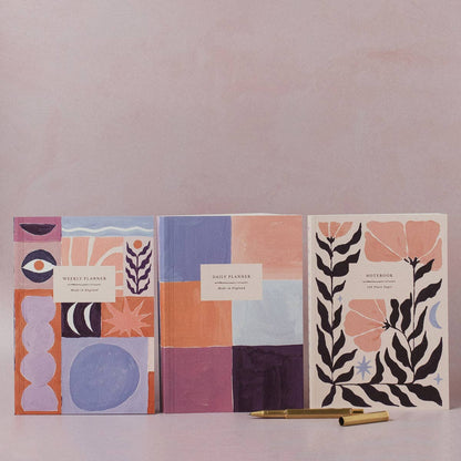 Sister Paper Co.- Botanical Notebook | Plain Page Journal | Blank Notebooks