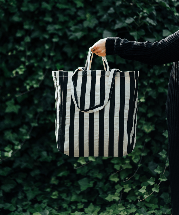 OMOM - Striped tote bag Original - several colors