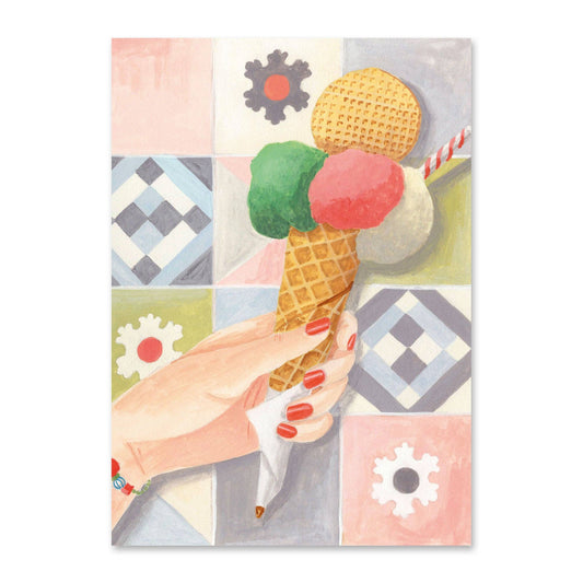 MÉLANIE VOITURIEZ - Gelato Postcard