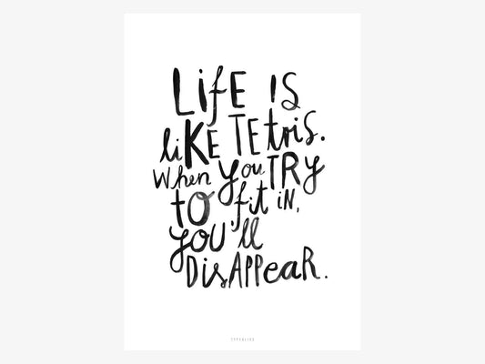 typealive - Print/Life Is