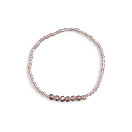 Armband April paars