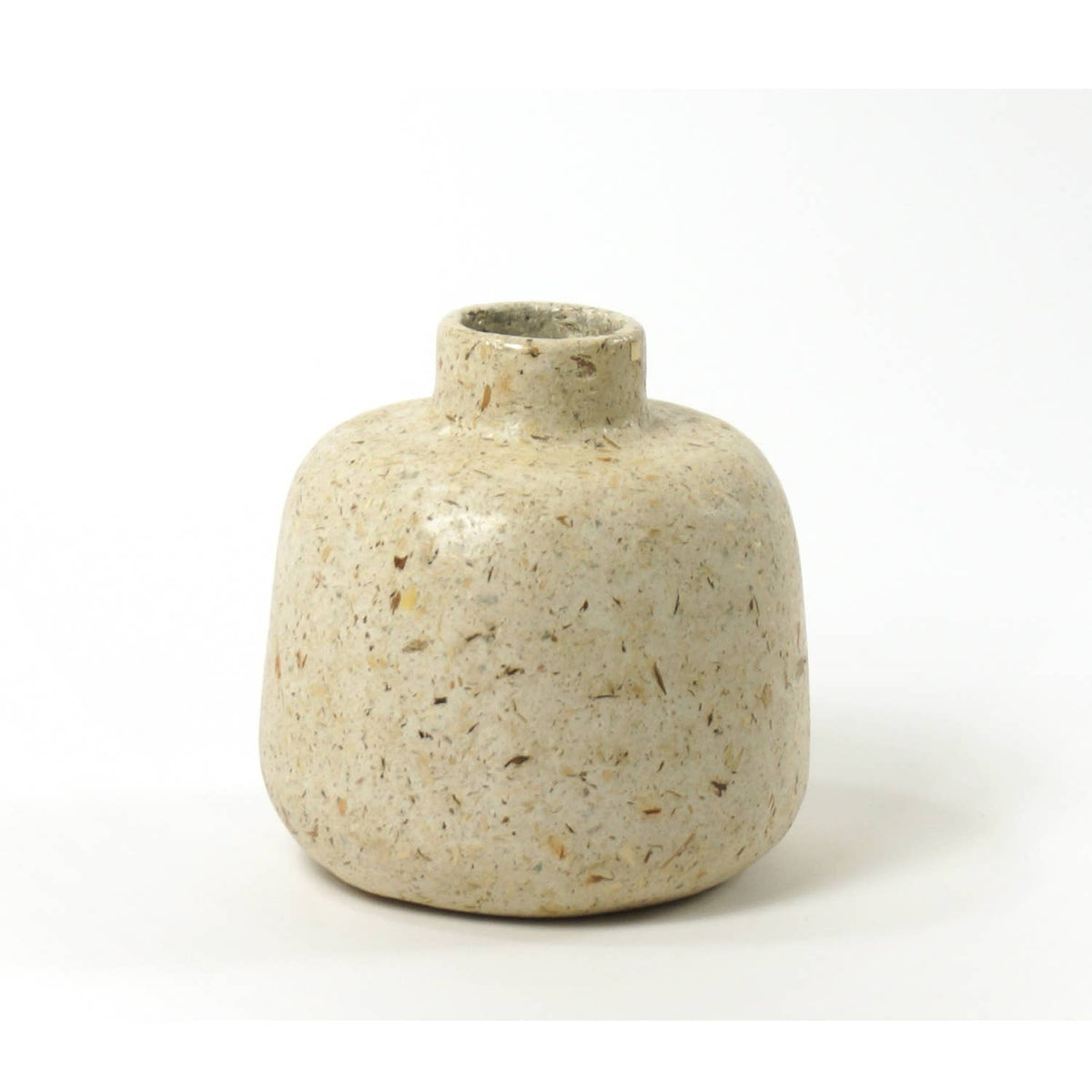 Kinta - Vase Pap Wood Chips T-Upward 16/23 cm