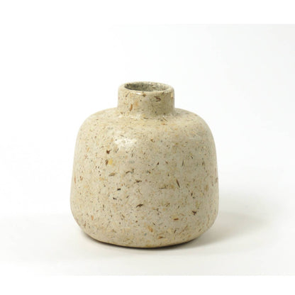 Kinta - Vase Pap Wood Chips T-Upward 16/23 cm