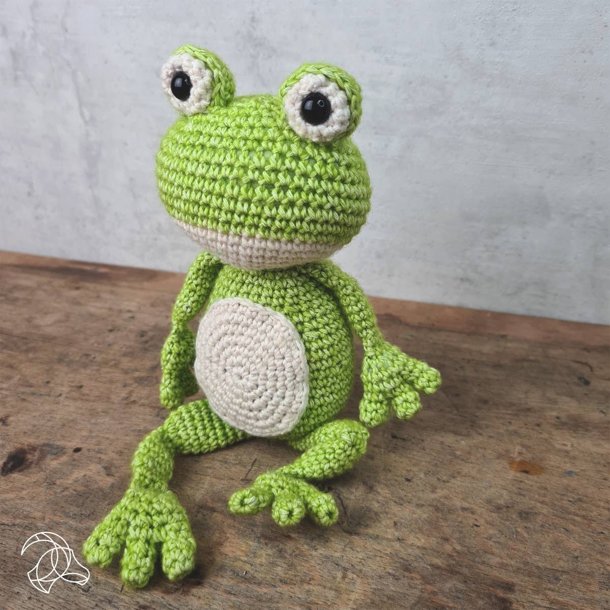 Hardicraft - DIY Crochet Kit - Vinny Frog