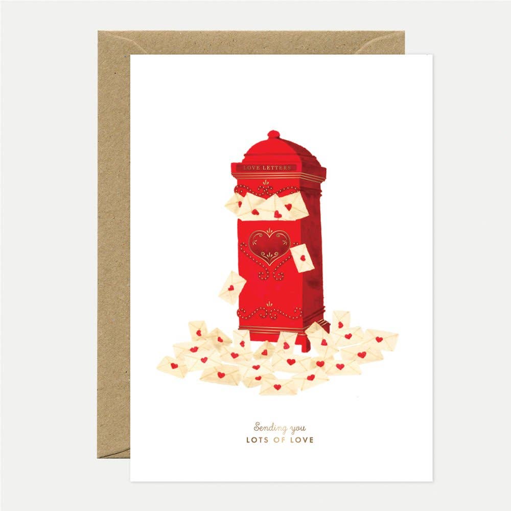 ALL THE WAYS TO SAY - Europe - Love mails - Greeting card - Gold foil