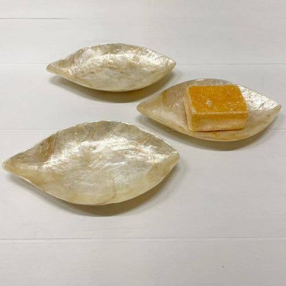 Schaaltje Schelp Capiz XS Goud