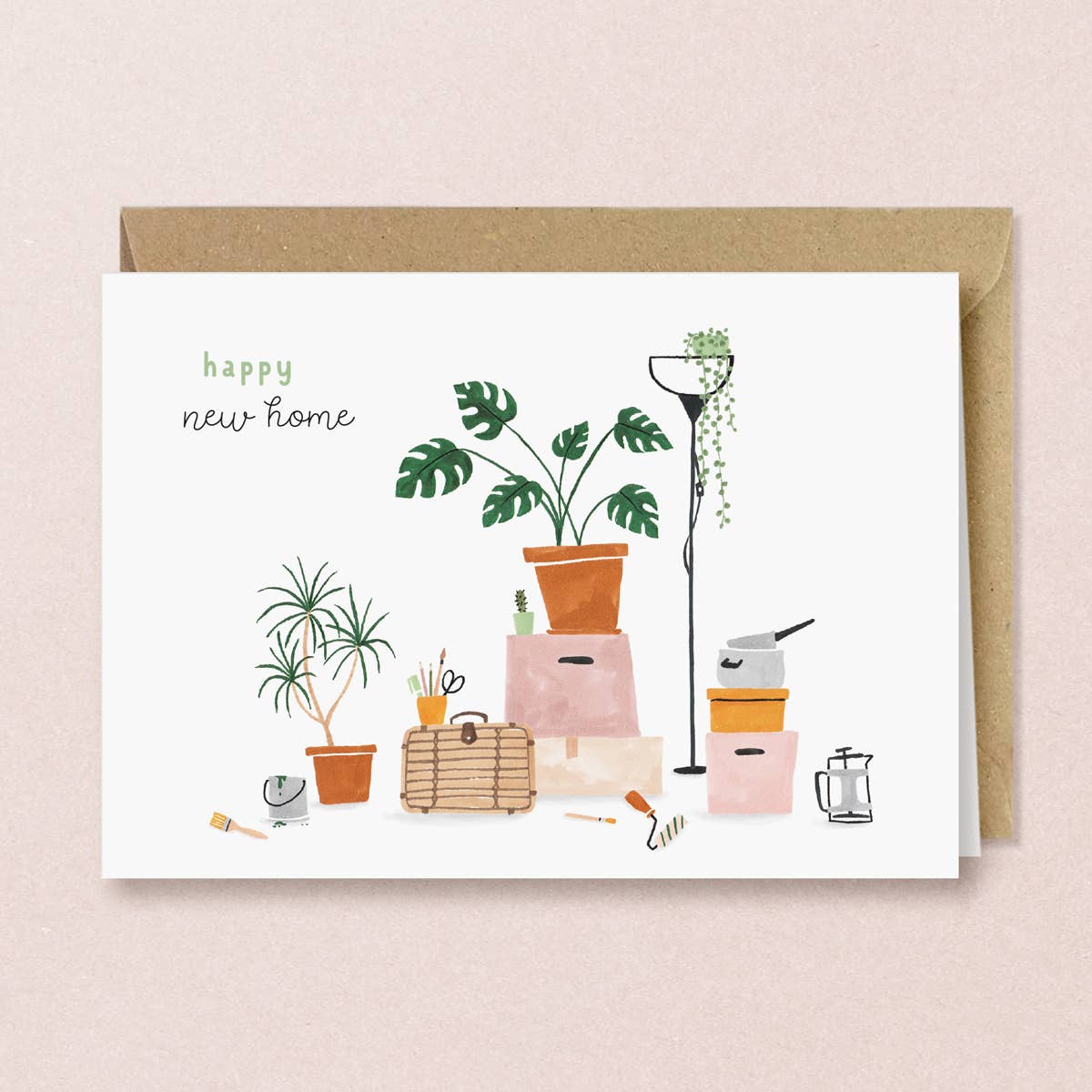 Studio Kuukeluus - Happy New Home Boxes Greeting Card