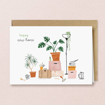 Studio Kuukeluus - Happy New Home Boxes Greeting Card
