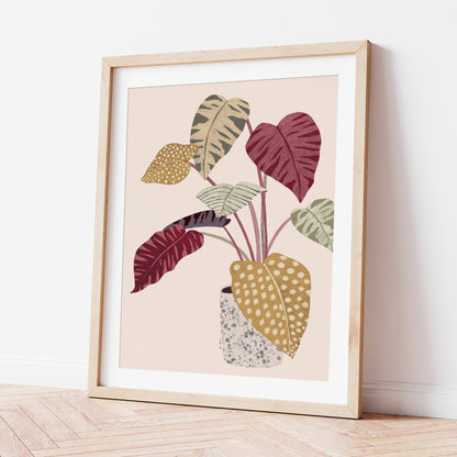 El buen limón - "Colorful plant" Art print