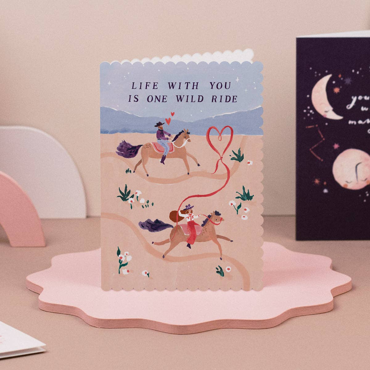 Sister Paper Co. - Wild Ride Love Card | Anniversary Cards | Valentines Cards