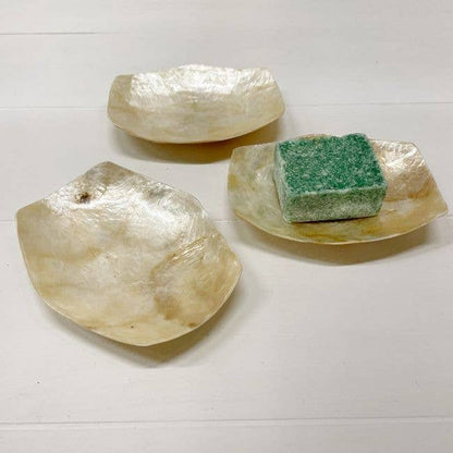 Schaaltje Schelp Capiz XS Goud