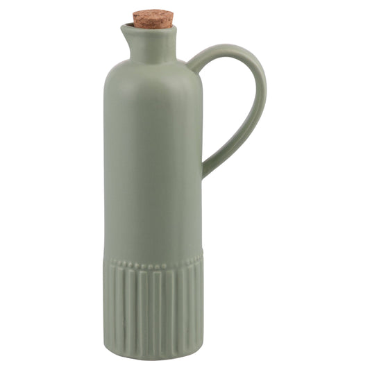 VdE Tivoli 1996 - 4 TONES OIL BOTTLE SAGE / CORK STOPPER