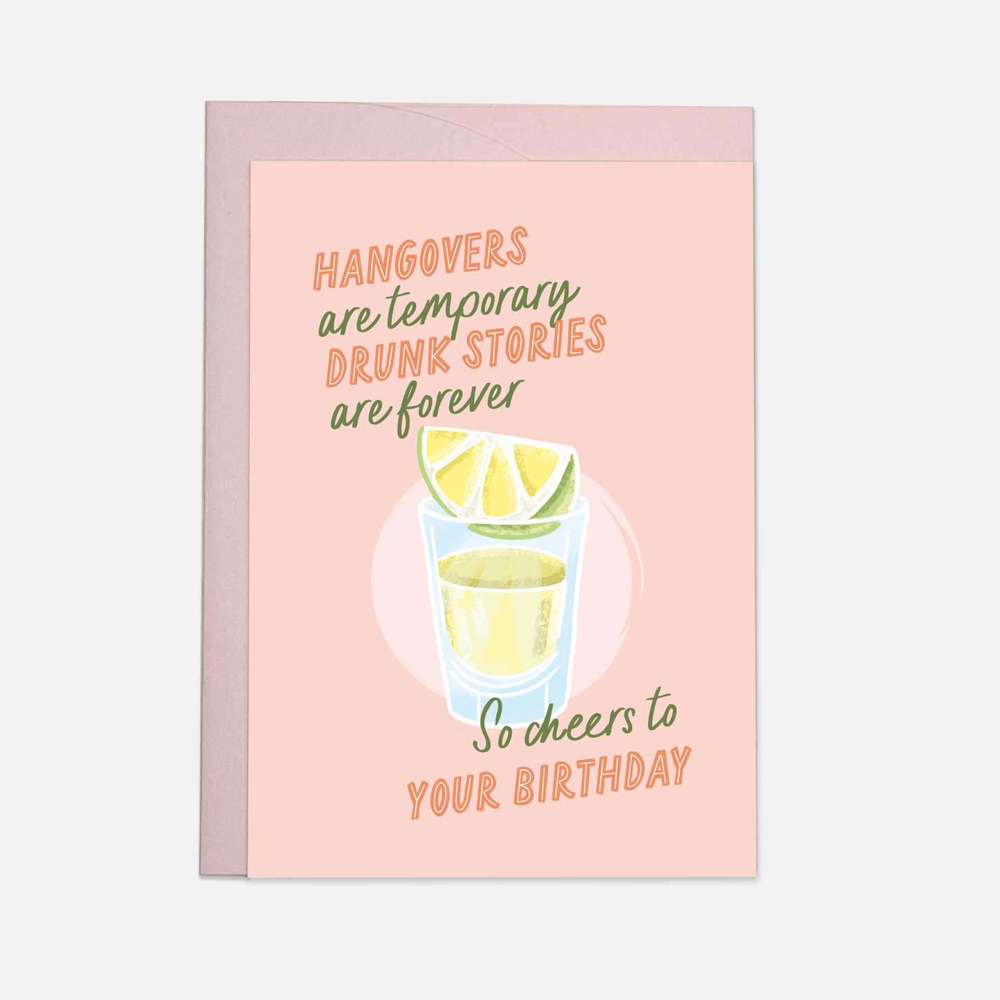 Kaart Blanche - Drunk stories greeting card