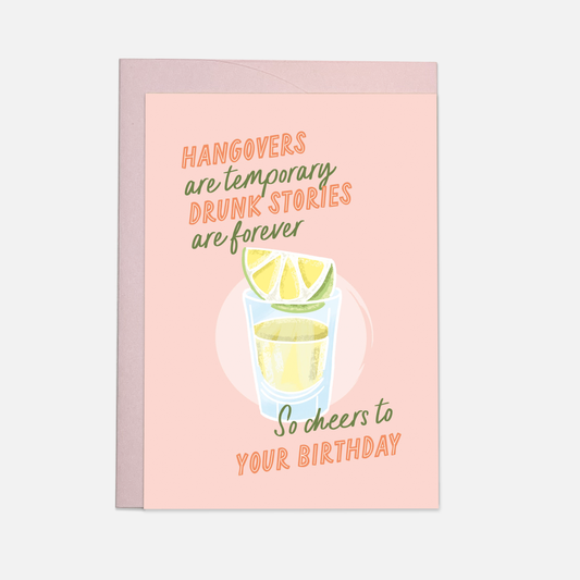 Kaart Blanche - Drunk stories greeting card