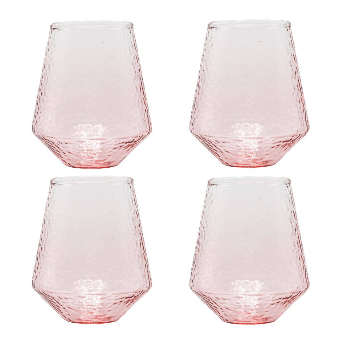 Brût Home and Glassware - Water Glass Claude | Wine Glass | 400ML |  pink