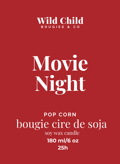 WILD CHILD Bougies & Co - Natural scented candle POPCORN