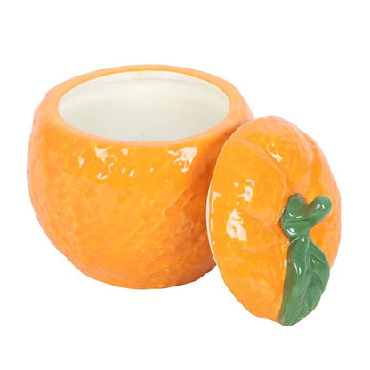 Something Different - Orange Shaped Candle Jar