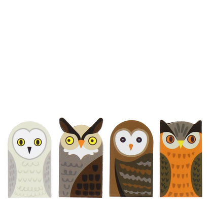 Rex B2B - Europe - Magnetic owl bookmarks (set of 4)