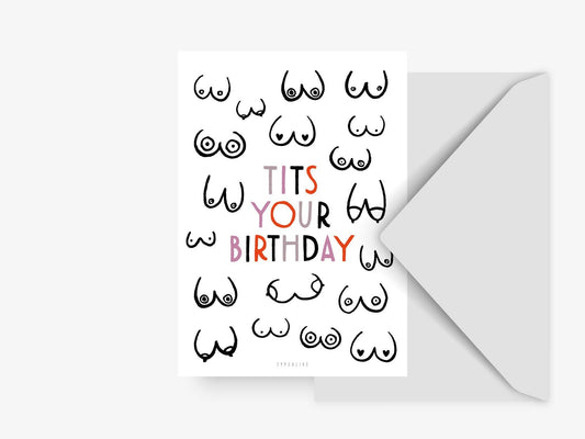 typealive - Postcard/ tits Your Birthday