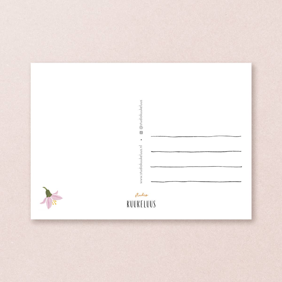 Studio Kuukeluus - Postcard song thrush