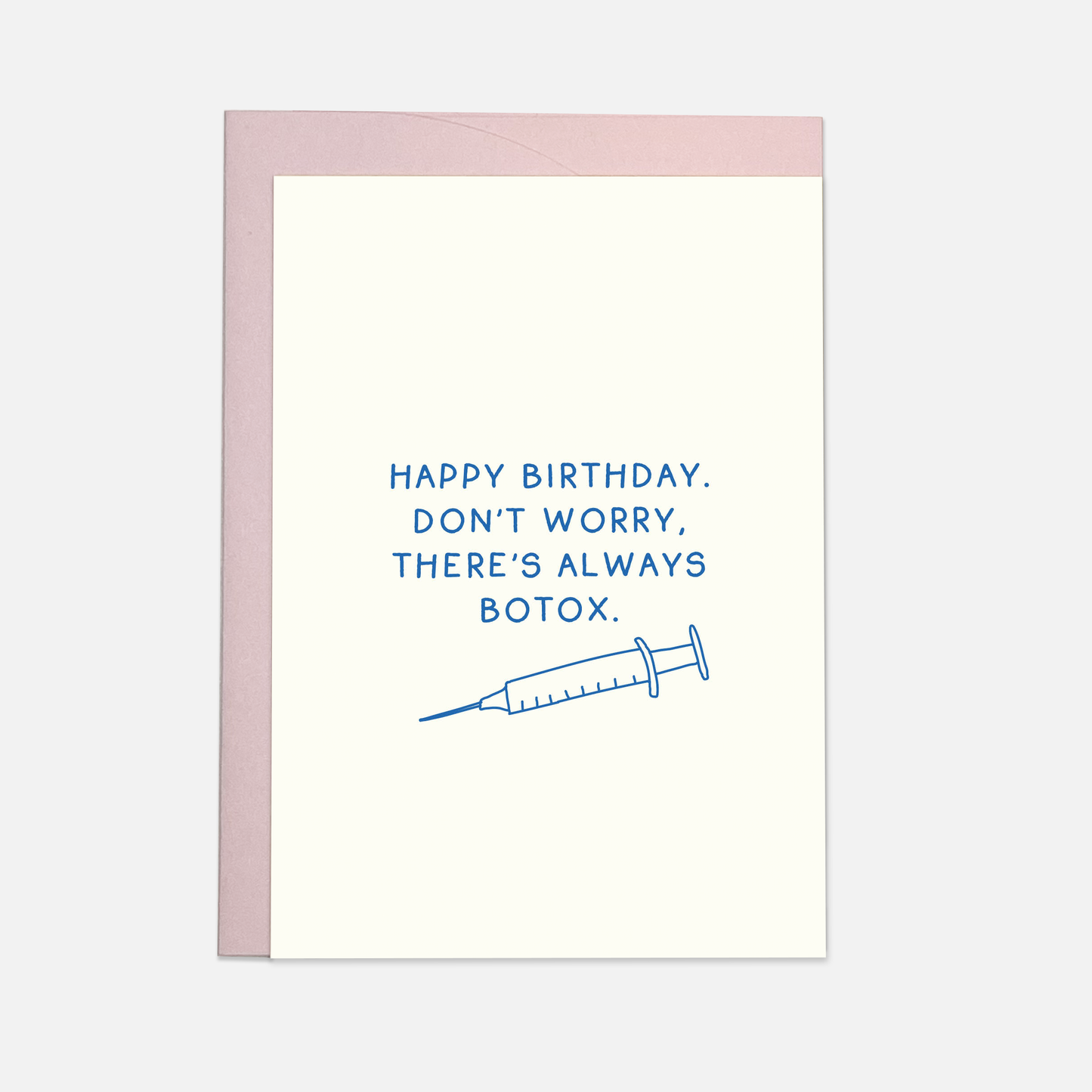Kaart Blanche - Always botox 2024 - greeting card
