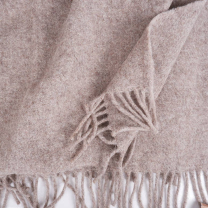 NorraVilla - Wool  Blanket - Solid Color Green